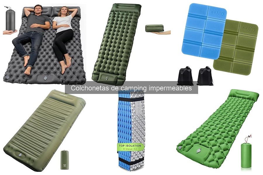 Errores comunes al elegir colchonetas de camping impermeables