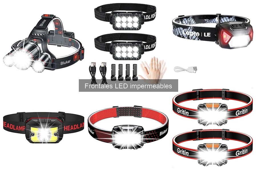 Errores comunes al usar frontales LED impermeables