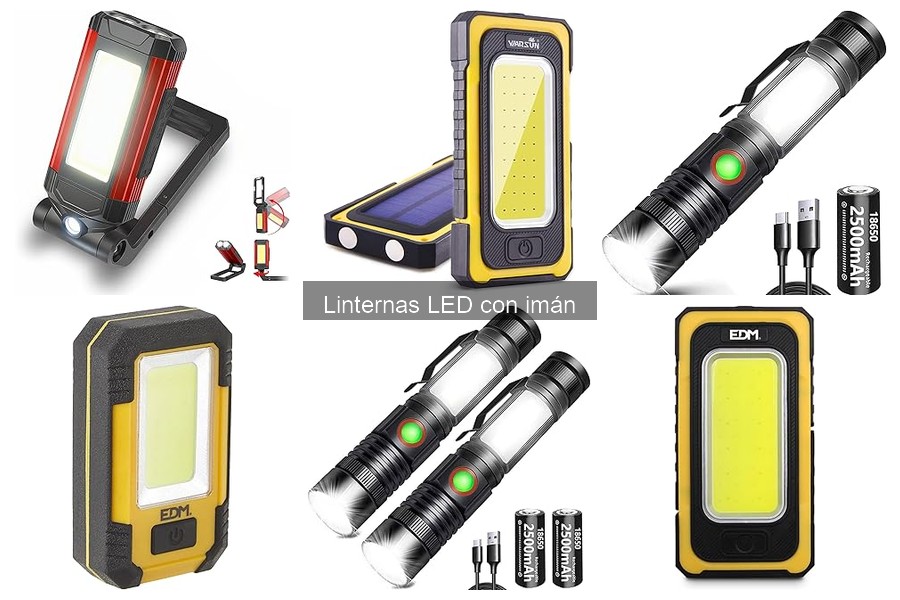 Errores comunes al usar linternas LED con imán