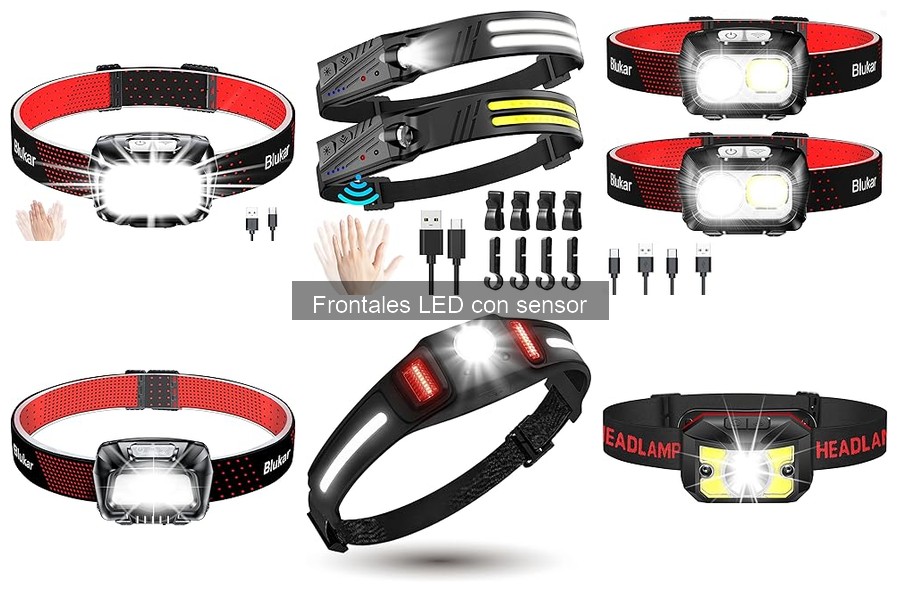 ¿Es posible que un frontal LED con sensor sea recargable?