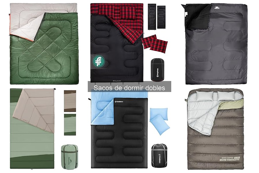 Espacio Necesario para Sacos de Dormir Dobles en Tiendas de Campaña