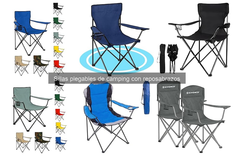 Guía de compra de sillas plegables de camping con reposabrazos