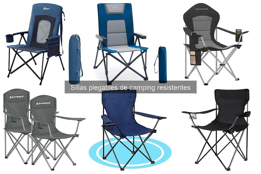 Guía de compra de sillas plegables de camping resistentes