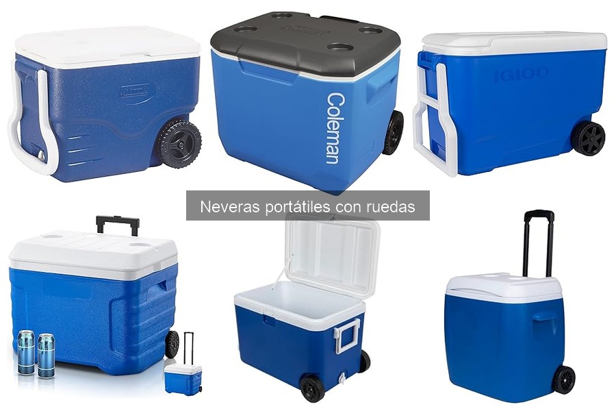 Guía de montaje de neveras portátiles con ruedas