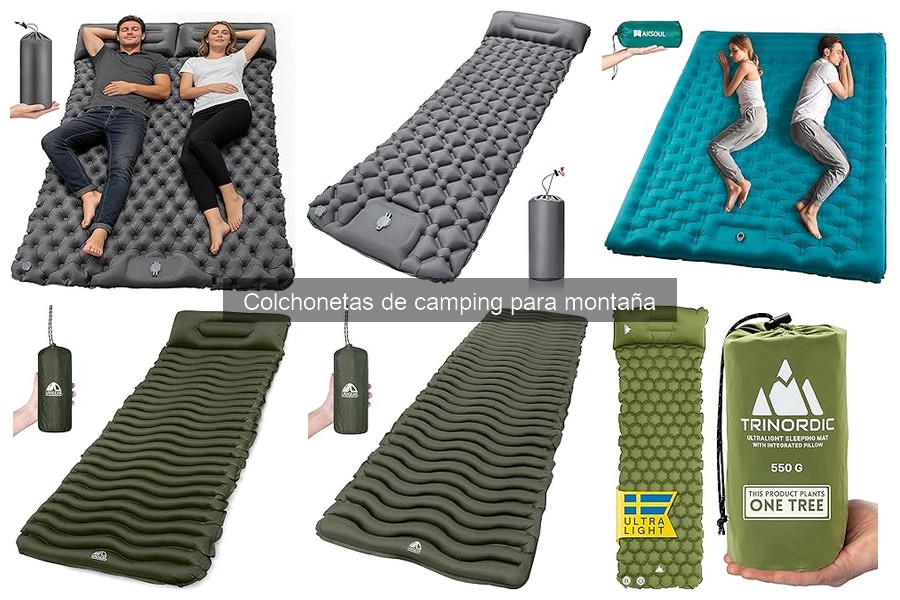 Guía para elegir la colchoneta de camping perfecta para montaña