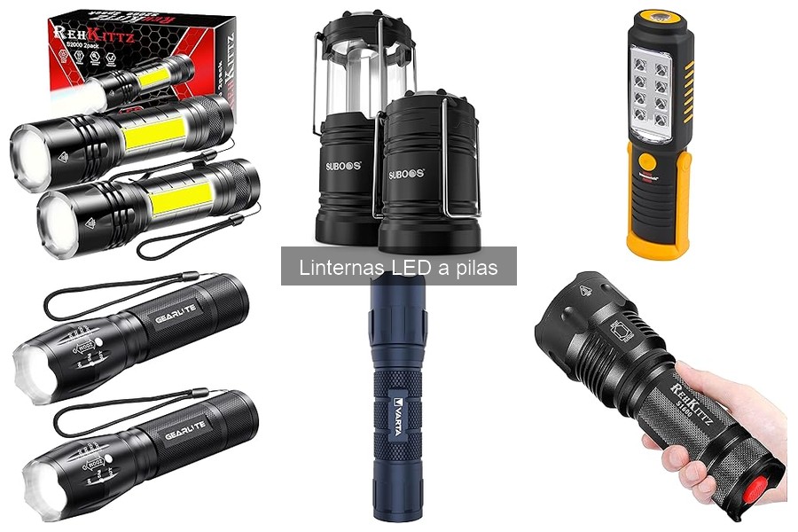 Guía para Elegir la Linterna LED a Pilas Ideal para Camping