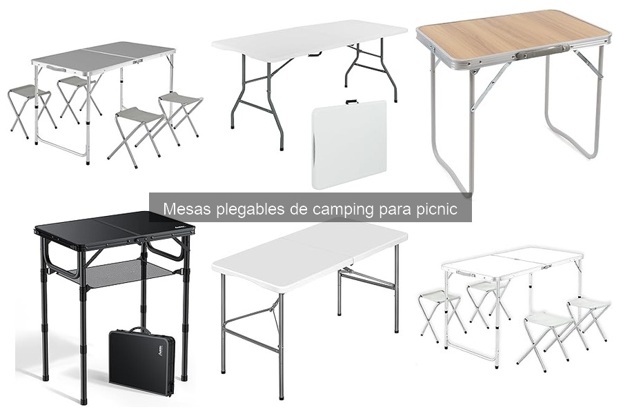 Guía para elegir la mejor mesa plegable de camping