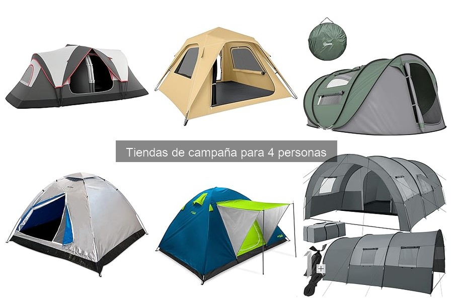 Guía para Elegir la Tienda de Campaña Ideal para 4 Personas