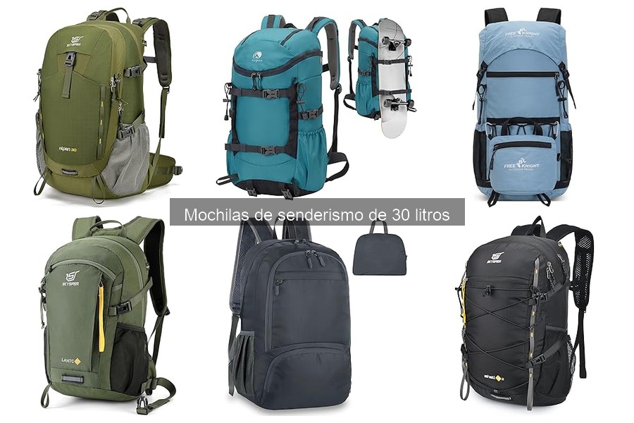 Guía para Elegir Mochilas de Senderismo de 30 Litros