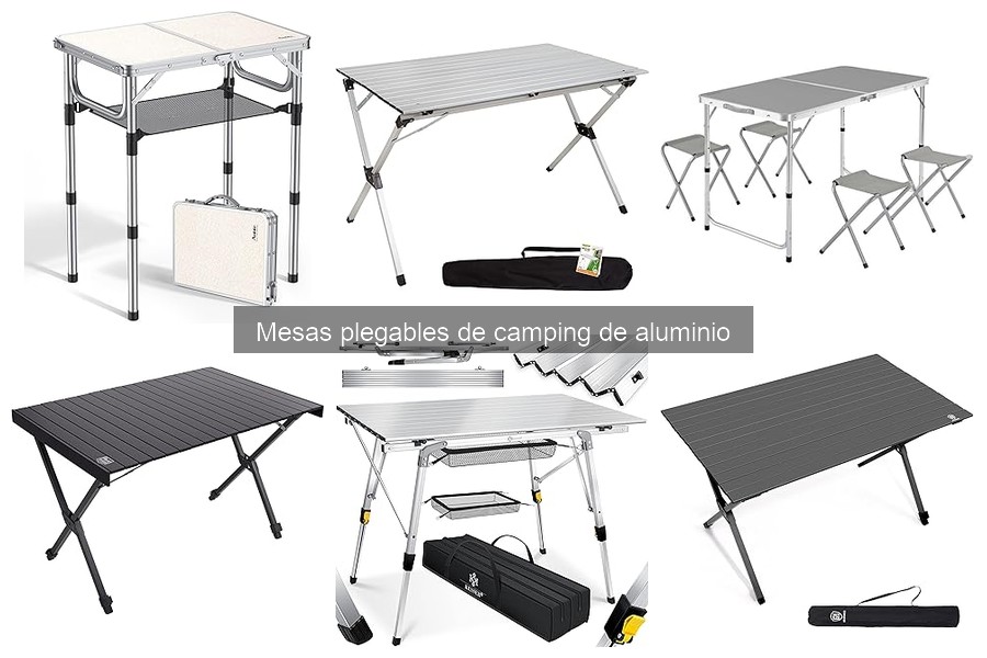 Guía para Montar y Desmontar Mesas Plegables de Camping