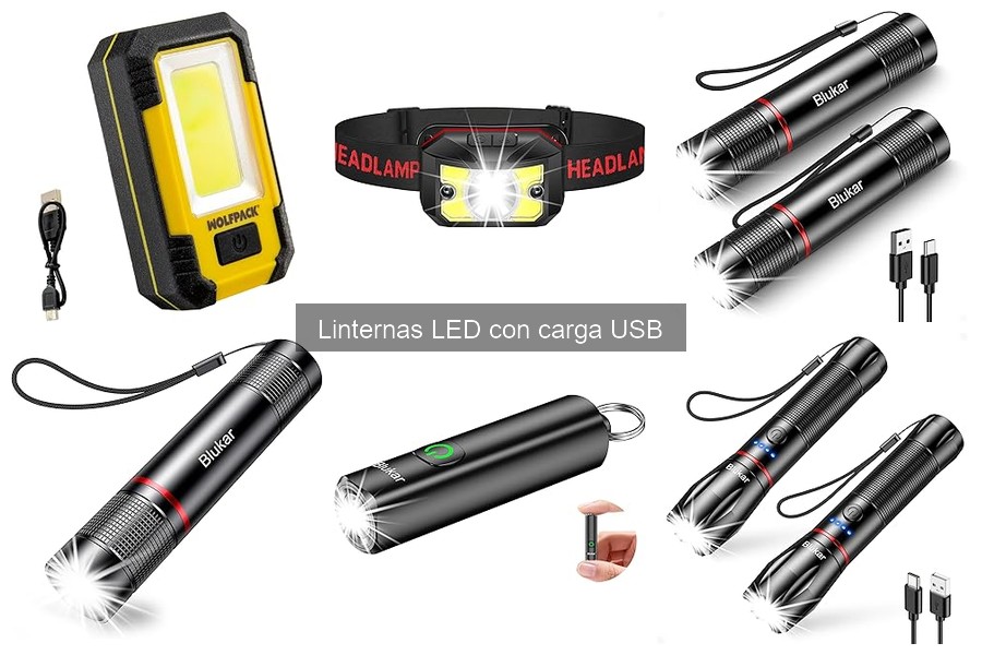 Guía sobre Linternas LED con Carga USB: Características y Ventajas