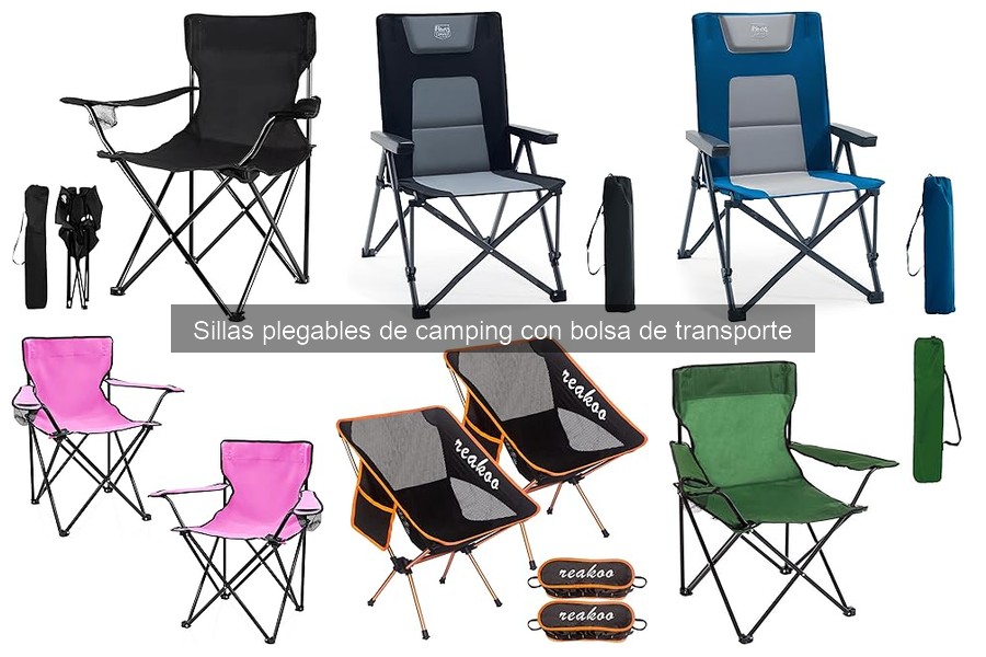 Las mejores sillas plegables de camping para familias