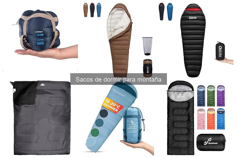 Mantenimiento de sacos de dormir: limpieza y reparación