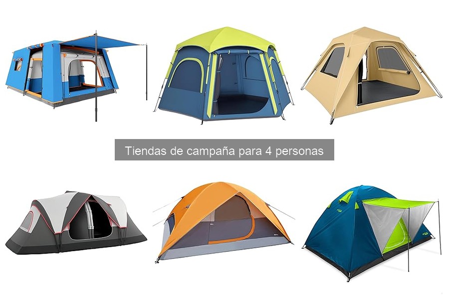 Mantenimiento de Tiendas de Campaña para 4 Personas