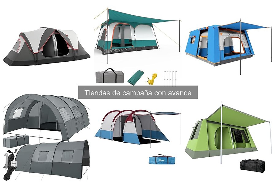 Mantenimiento eficiente de tiendas de campaña con avance