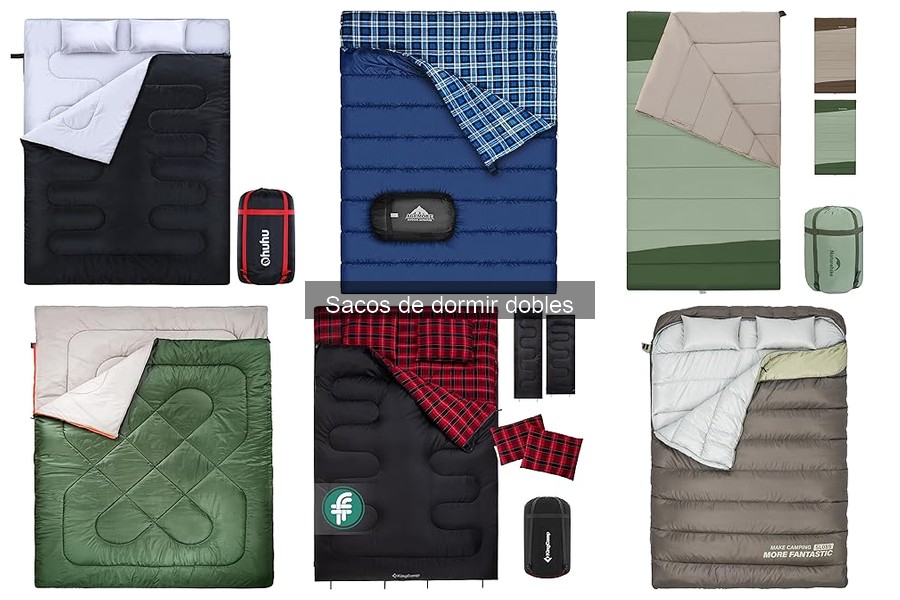 Mantenimiento y limpieza de sacos de dormir dobles