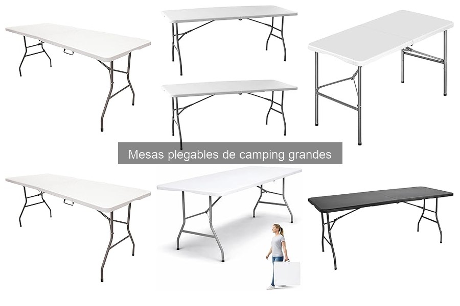 Mejores accesorios para mesas plegables de camping grandes