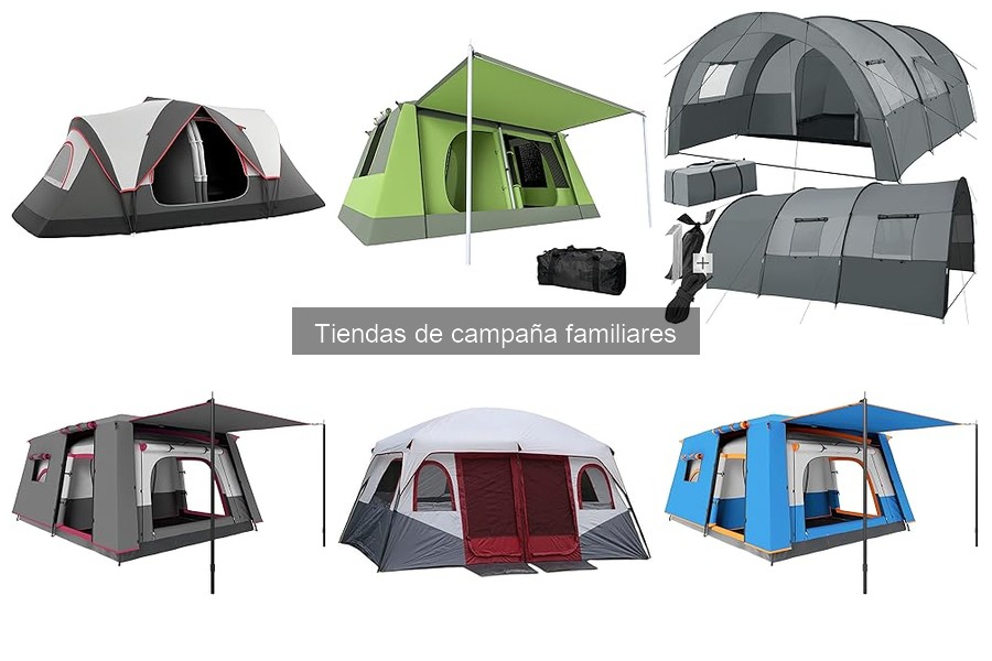 Mejores Accesorios para Tiendas de Campaña Familiares