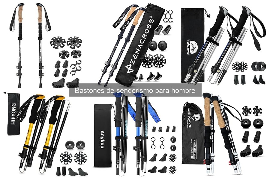 Mejores bastones de senderismo para hombres en 2023
