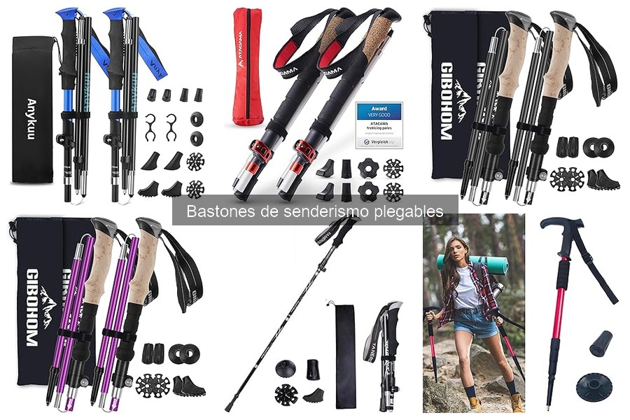 Mejores bastones de senderismo plegables para principiantes