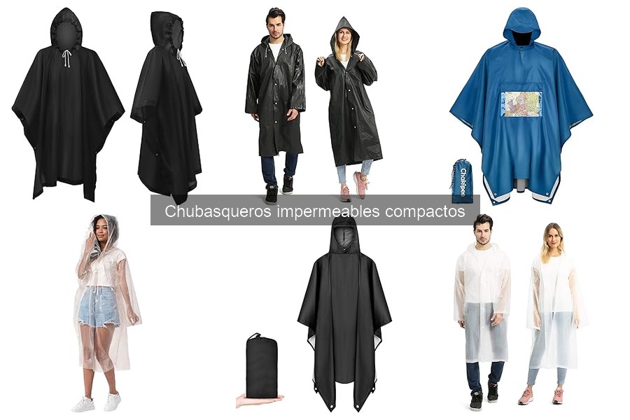Mejores chubasqueros impermeables compactos para senderismo