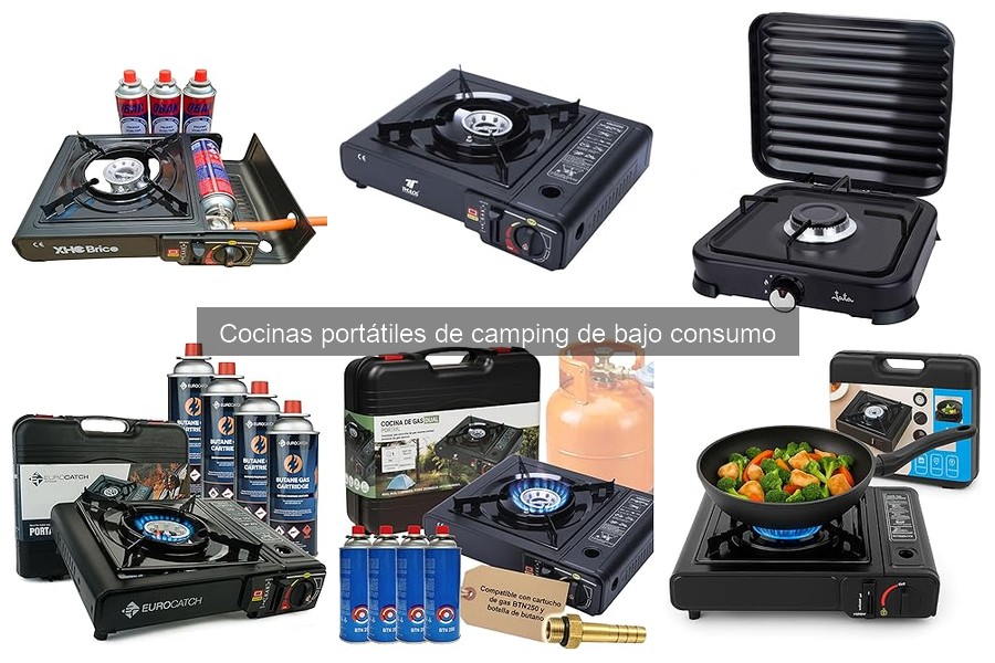 Mejores cocinas portátiles de camping de bajo consumo