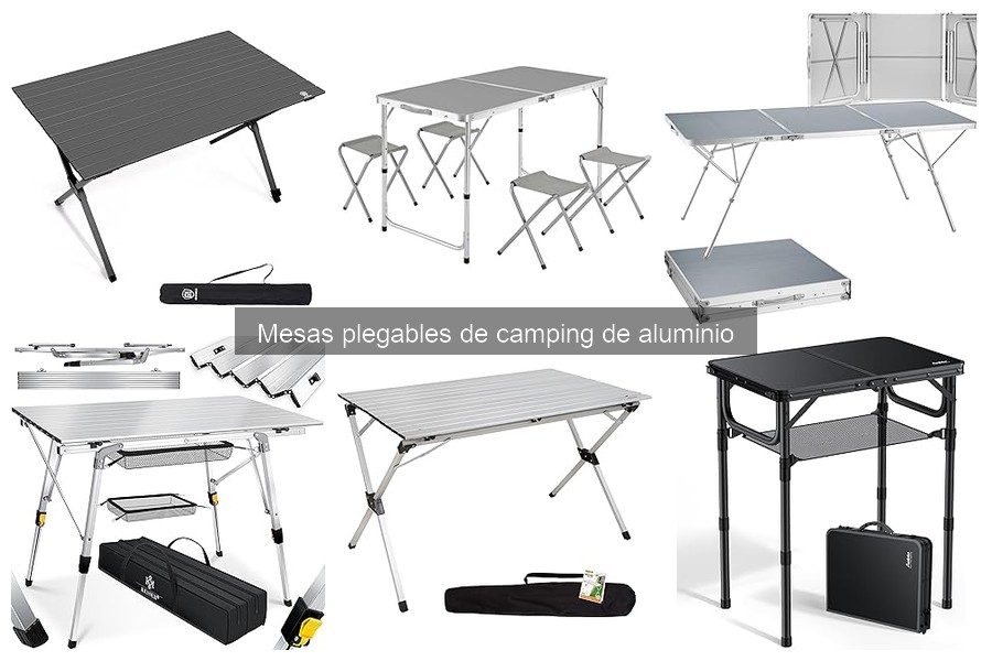 Mejores lugares para comprar mesas plegables de aluminio camping