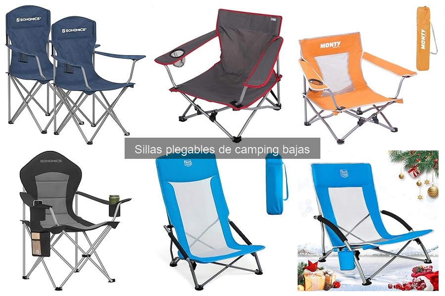 Mejores lugares para comprar sillas plegables de camping bajas