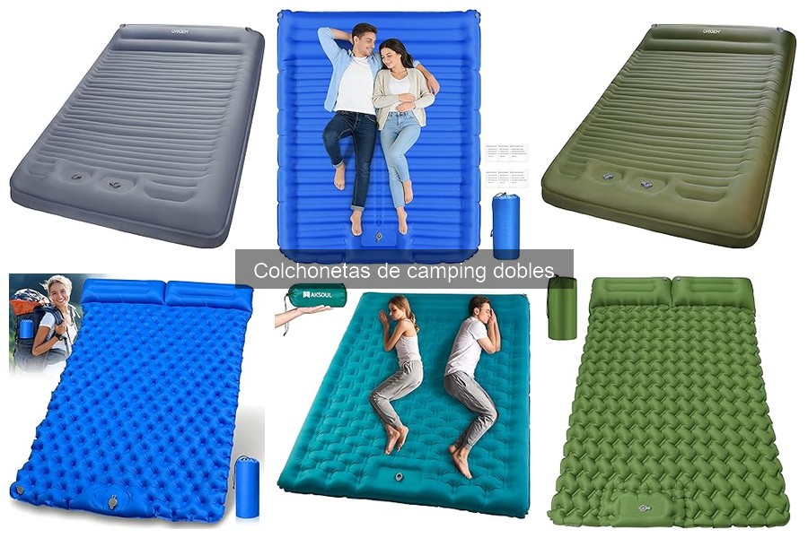 Mejores marcas de colchonetas dobles para camping
