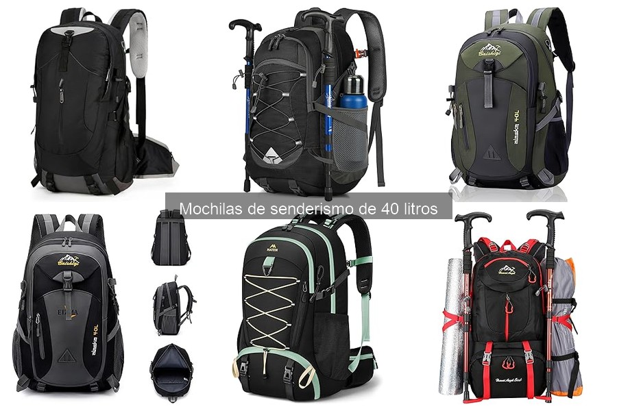 Mejores marcas de mochilas de senderismo de 40 litros