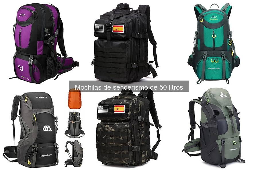Mejores Marcas de Mochilas de Senderismo de 50 Litros