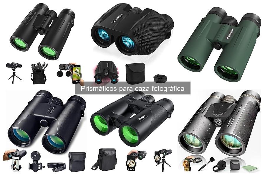 Mejores marcas de prismáticos para caza fotográfica