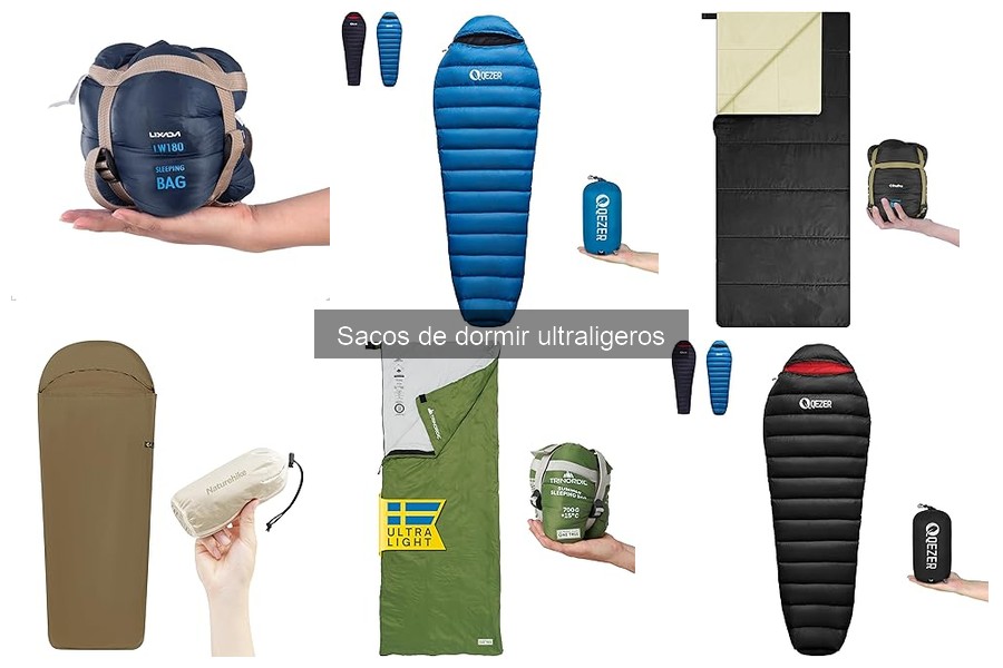 Mejores marcas de sacos de dormir ultraligeros en 2023