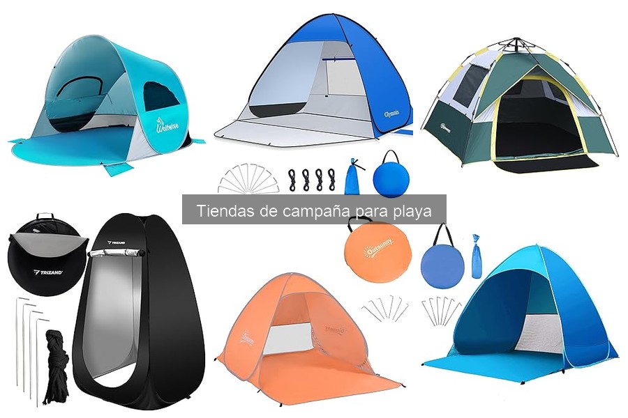 Mejores marcas de tiendas de campaña para playa en 2023
