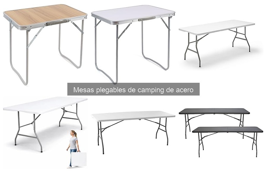 Mejores mesas plegables de acero para camping en 2023