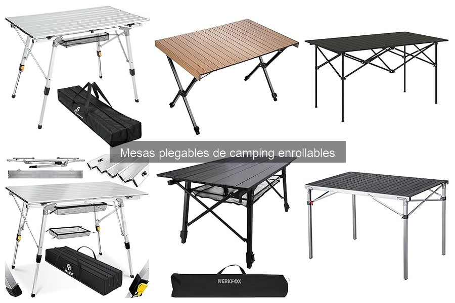 Mejores mesas plegables de camping enrollables en 2023