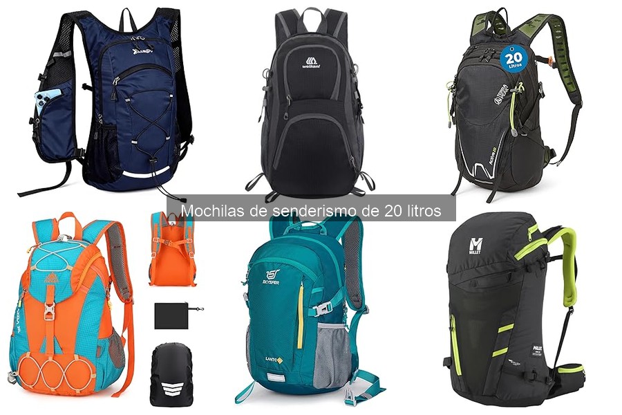 Mejores mochilas de senderismo de 20 litros para principiantes