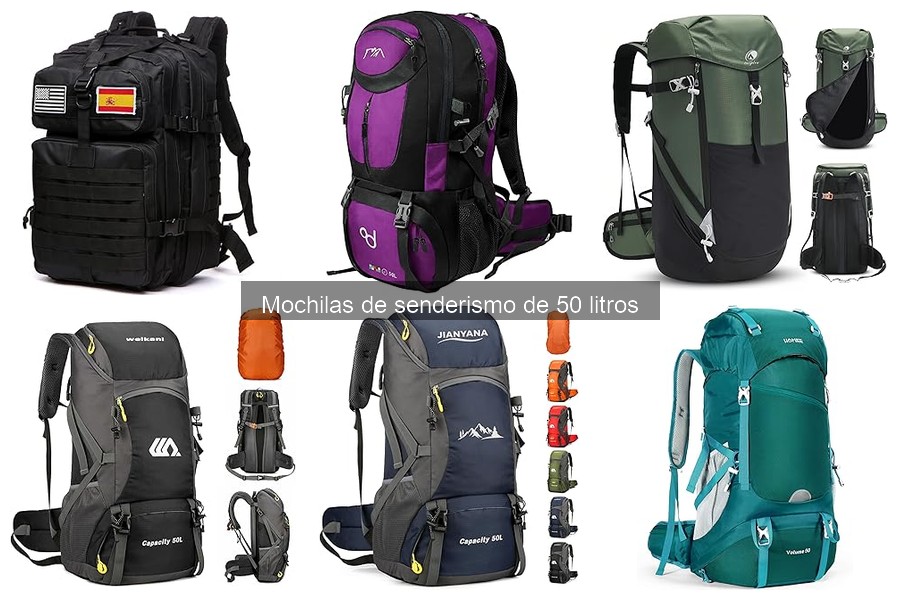 Mejores mochilas de senderismo de 50 litros calidad-precio