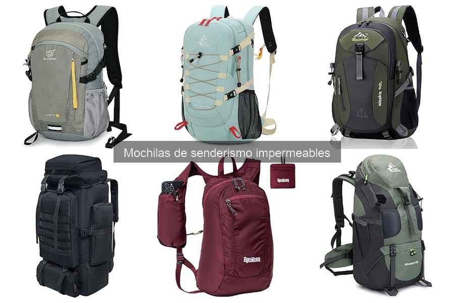 Mejores mochilas de senderismo impermeables para climas tropicales
