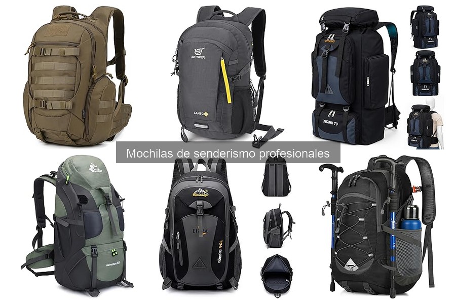 Mejores mochilas de senderismo para caminatas largas