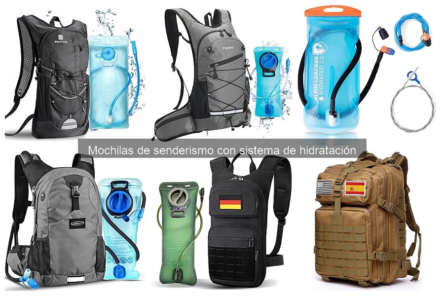 ** Mejores ofertas en mochilas de senderismo con hidratación