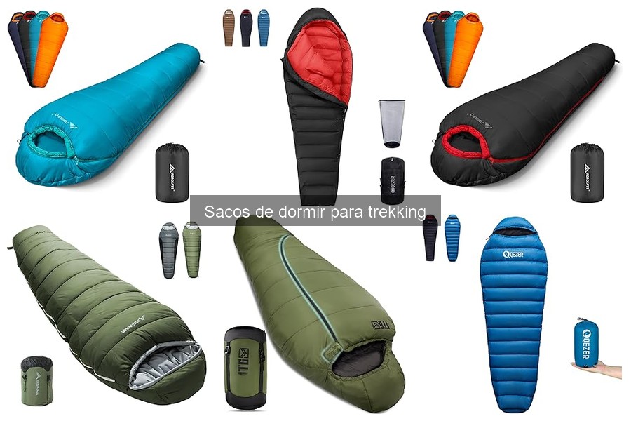 Mejores sacos de dormir para trekking en clima frío