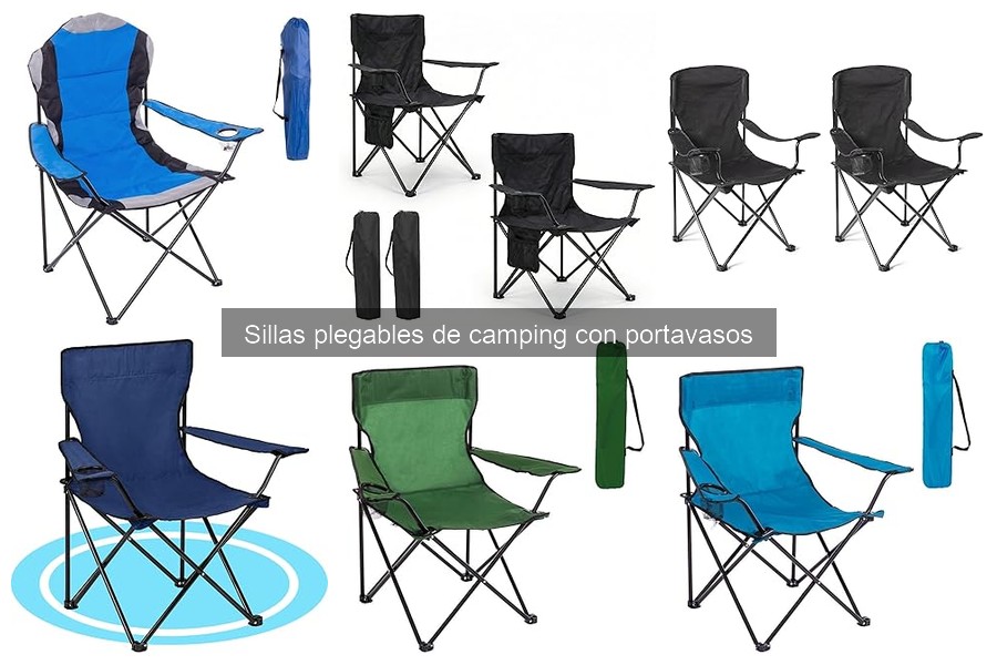 Mejores sillas plegables de camping con portavasos 2023