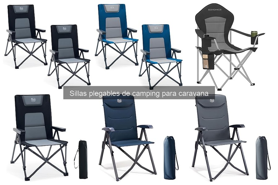 Mejores sillas plegables para camping en caravana 2023