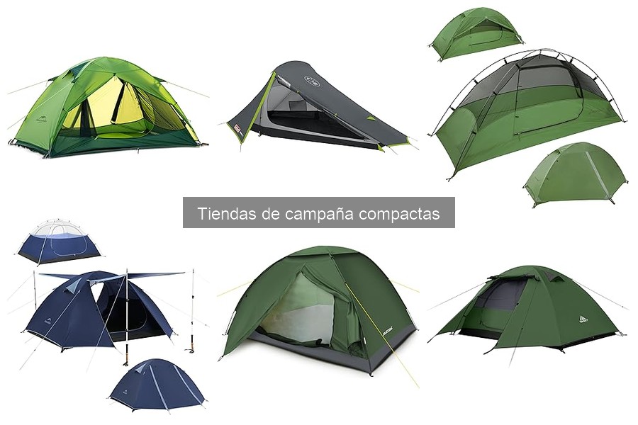 Mejores tiendas de campaña compactas para el campo