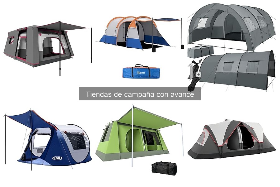 Mejores tiendas de campaña con avance para familias comparativa