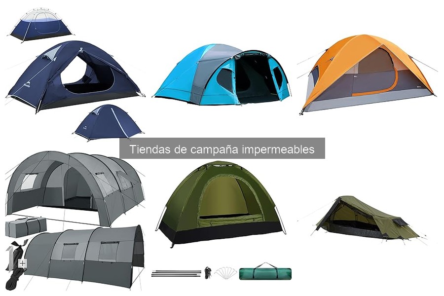 Mejores tiendas de campaña impermeables 2023: comparativa
