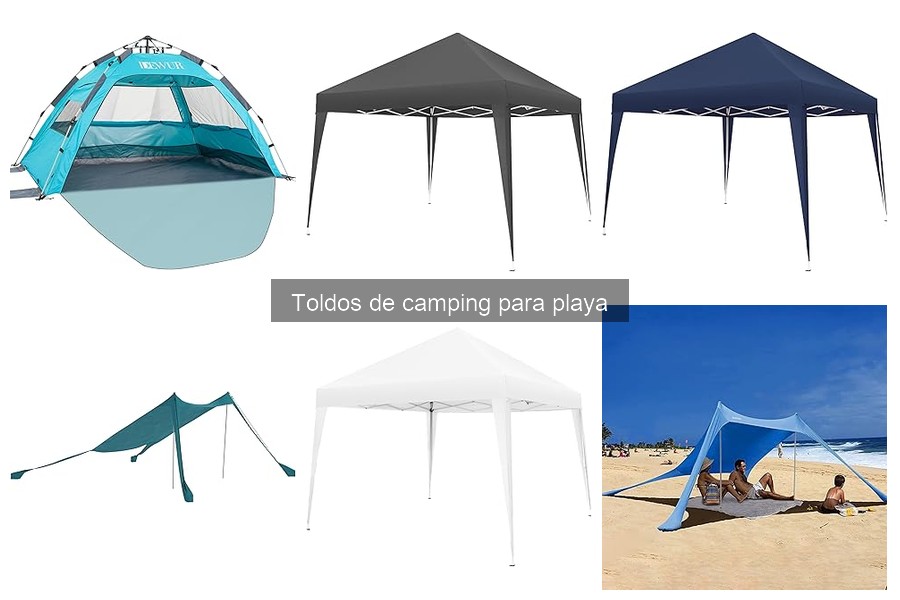 Mejores toldos de camping para playa en 2023: Comparativa