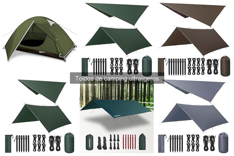 Mejores toldos de camping ultraligeros para trekking en 2023