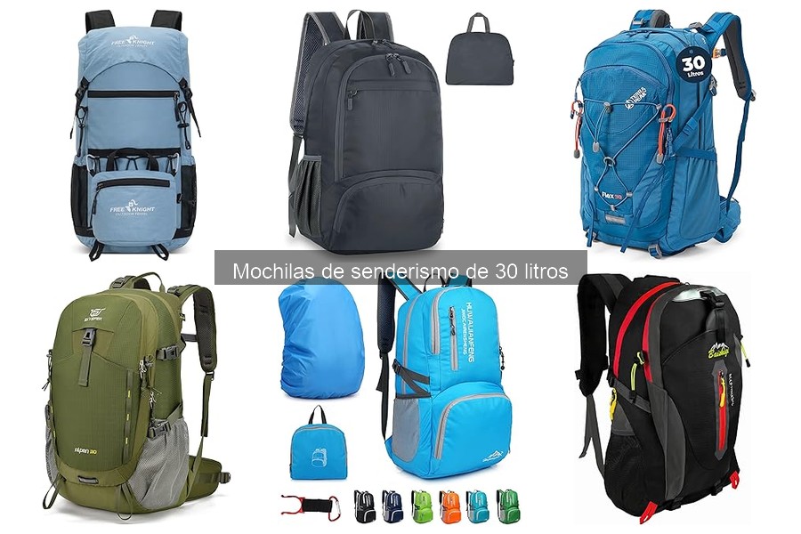 Mochilas de senderismo de 30 litros según el clima